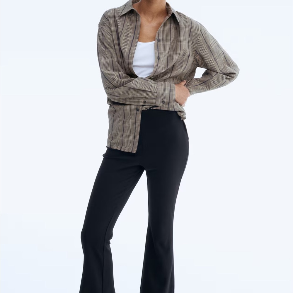 H&M Black Flare Pants for Women